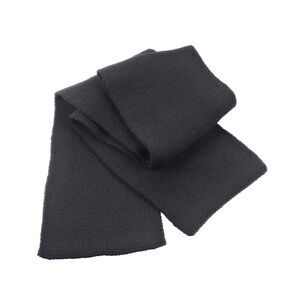 Result Winter Essentials Classic Knitted Heavy Scarf / Charcoal